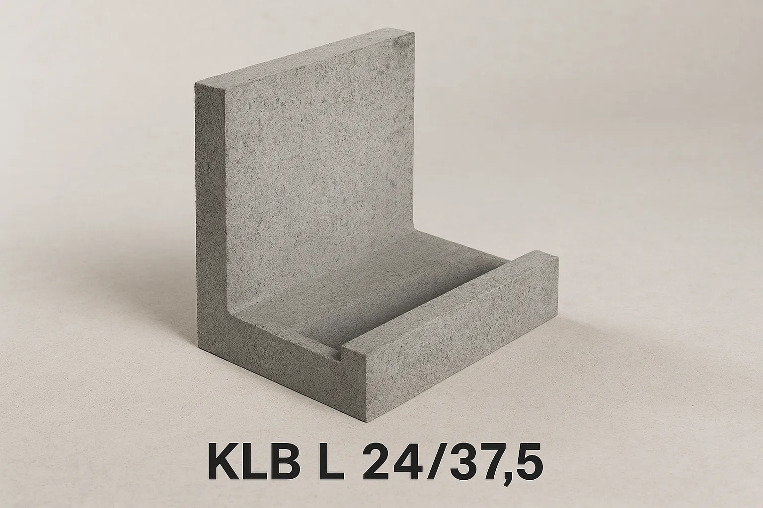 Kształtka Wieńcowa KLB L 24/37.5 (Szalunek Tracony) – Keramzyt